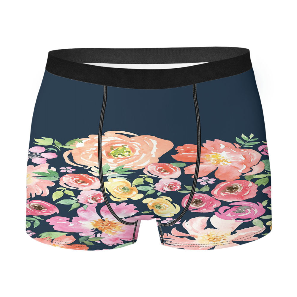 Floral Backgrounds Men's Boxer Briefs