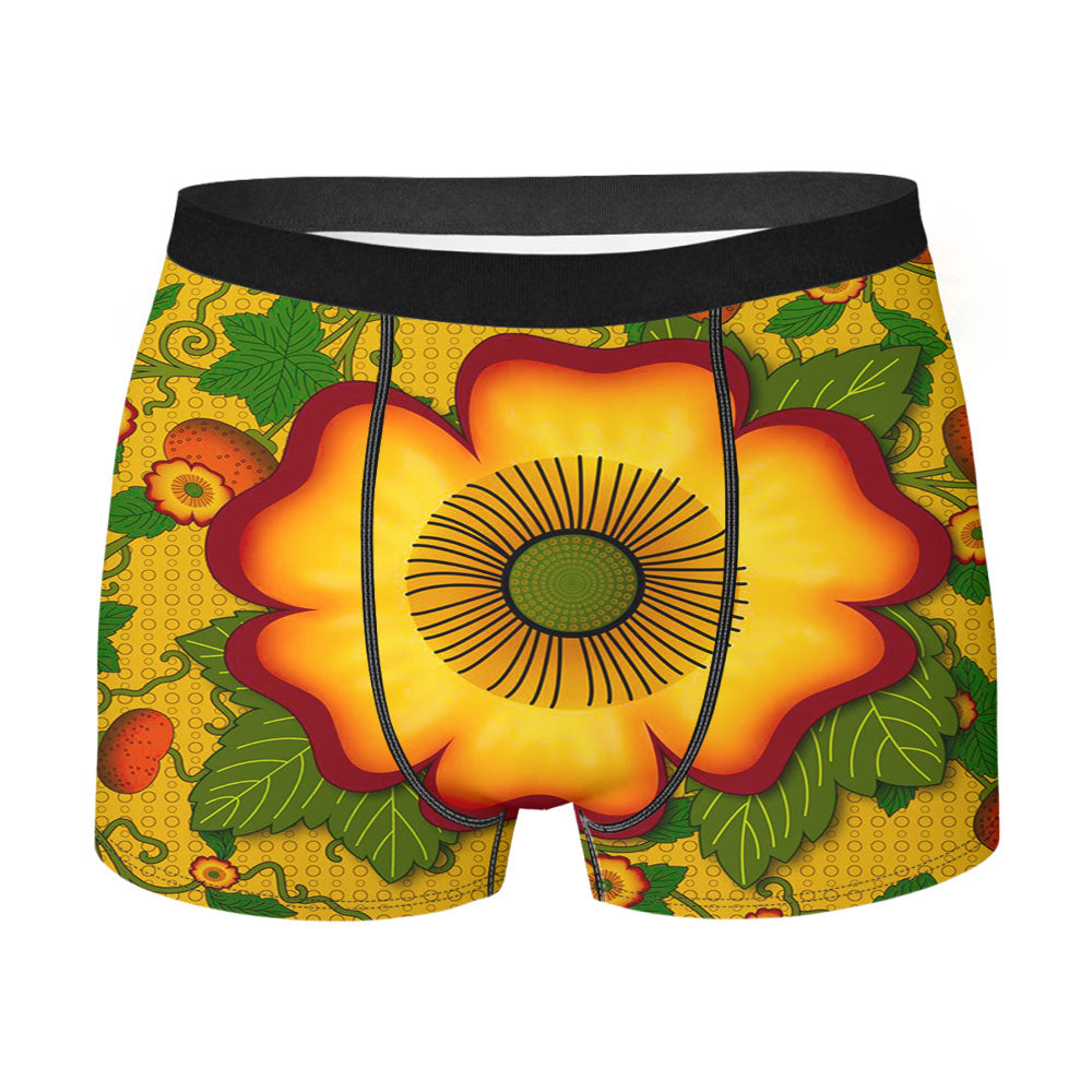 Flower Men's Boxer Briefs