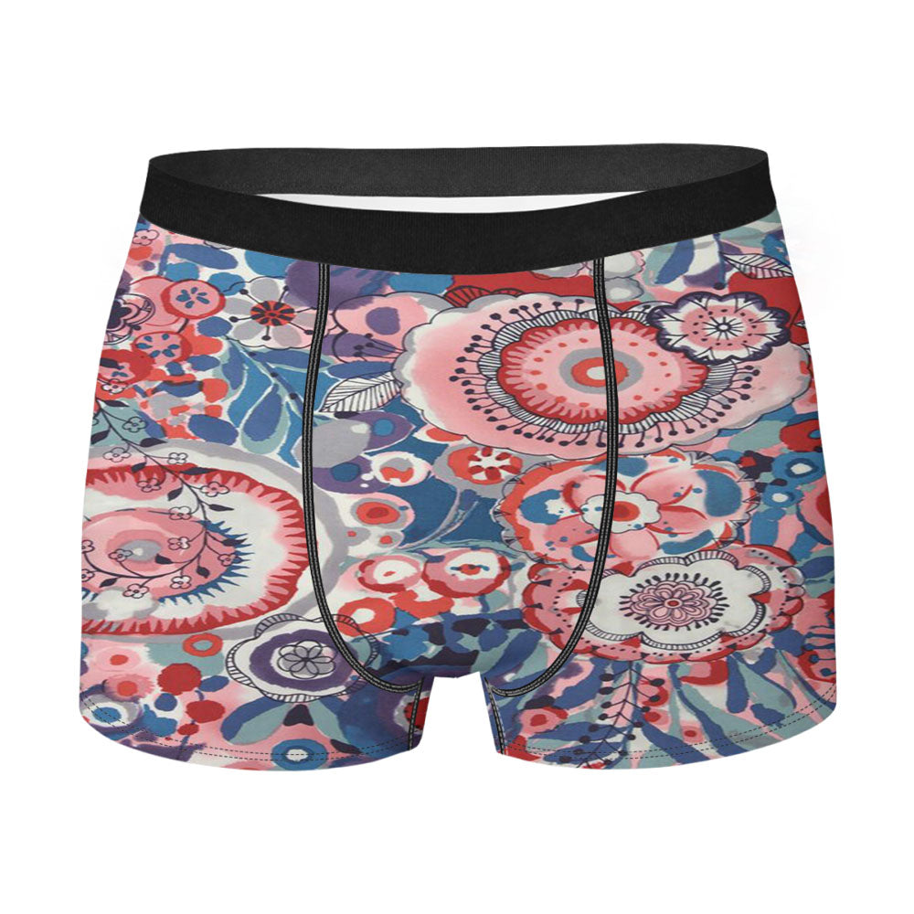 Flower Beautiful Men's Boxer Briefs