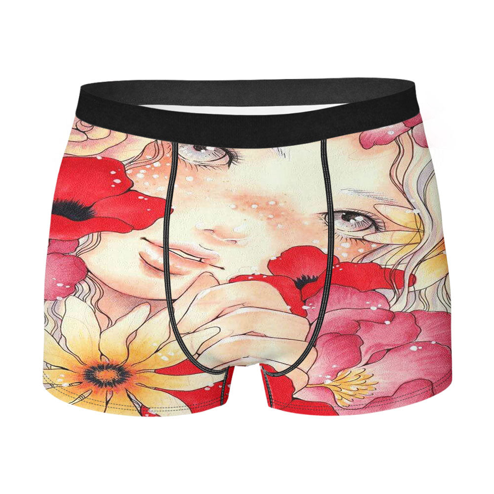 Flower Girl 1 Men's Boxer Briefs