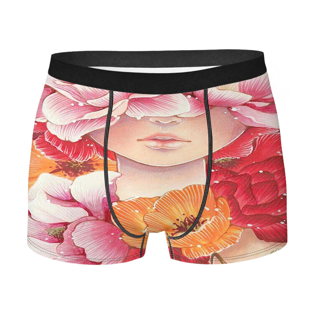Flower Girl 3 Men's Boxer Briefs