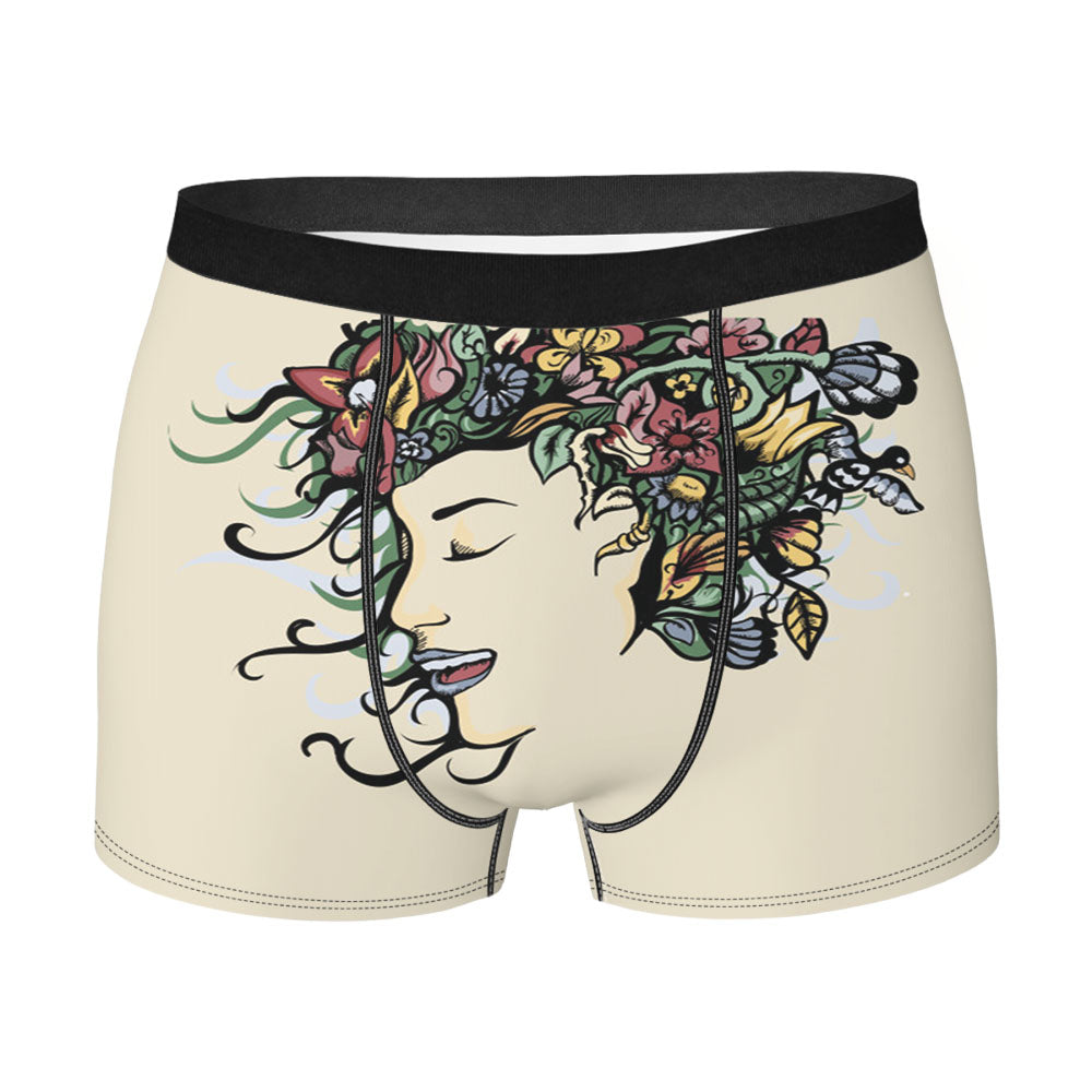 Flowers Men's Boxer Briefs