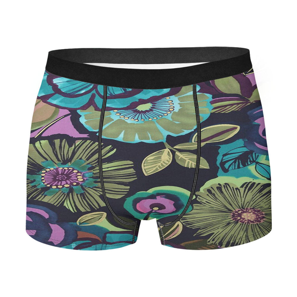 Flowers And Watercolours Men's Boxer Briefs