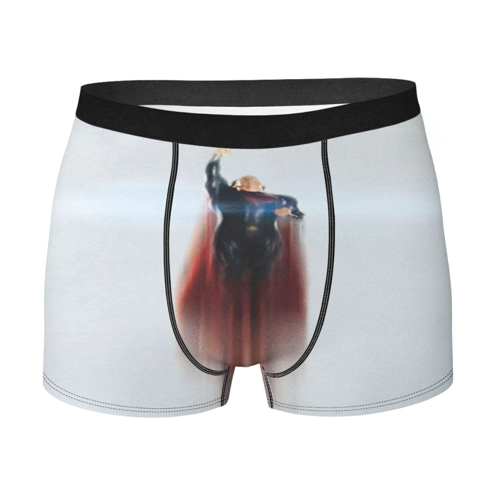 Flying Superman Man Of Steel Men's Boxer Briefs