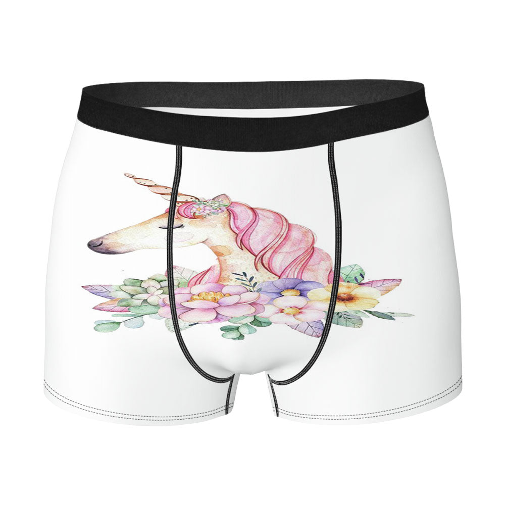 Fondos De Pantalla De Unicornios Men's Boxer Briefs