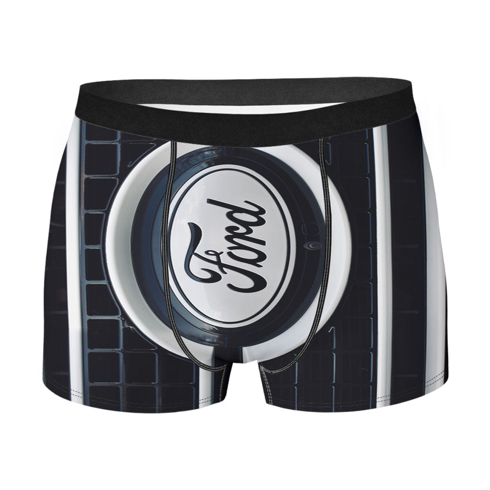 Ford Car Front Camera Badge Men's Boxer Briefs