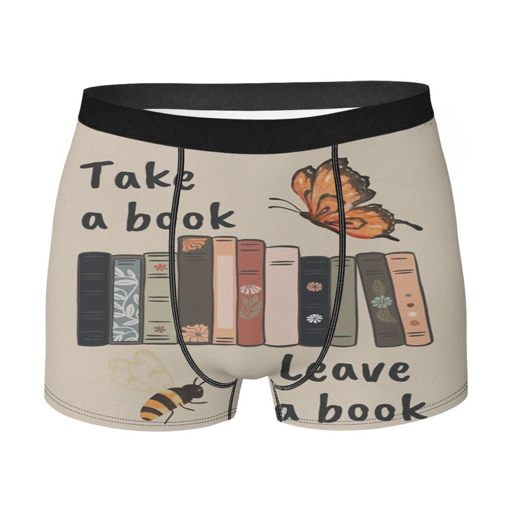 Free Library Men's Boxer Briefs