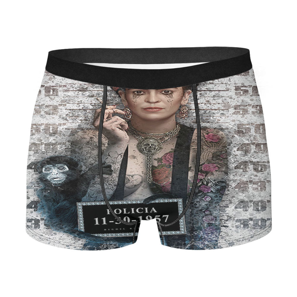 Frida Kahlo 4 Men's Boxer Briefs