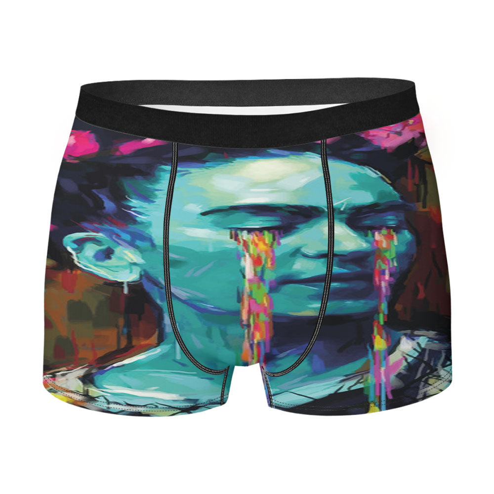 Frida Kahlo Art Print Painting Men's Boxer Briefs