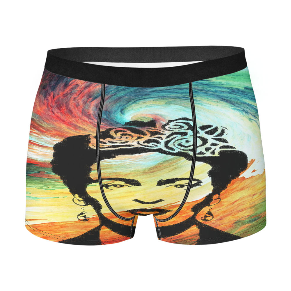 Frida Kahlo Painting Men's Boxer Briefs