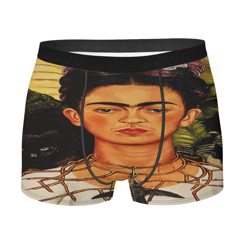 Frida Kahlo Self Portrait Men's Boxer Briefs