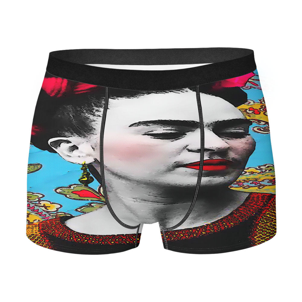 Frida Kalo Art Men's Boxer Briefs
