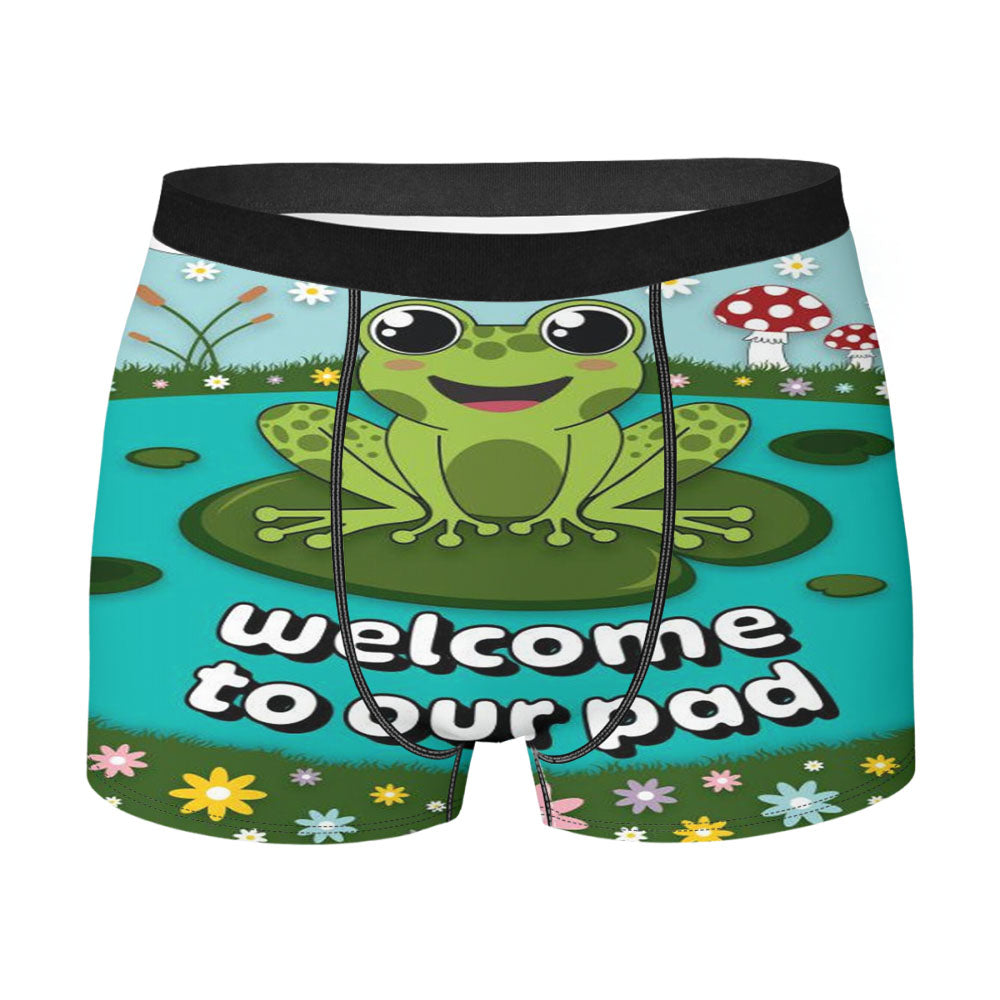 Frog To Our Pad Men's Boxer Briefs
