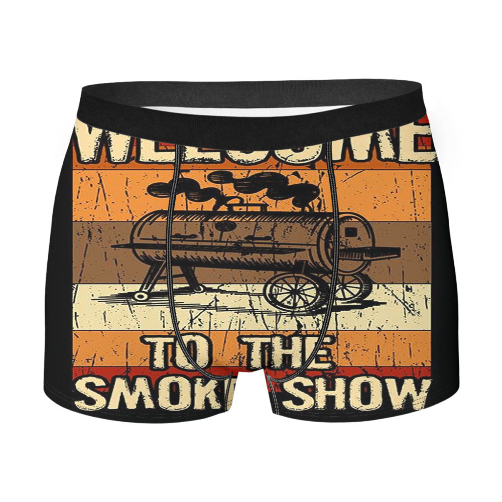 Funny Bbq Men's Boxer Briefs