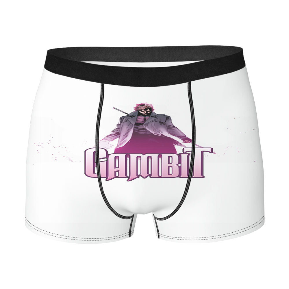 Gambit X Men Mutan Superhero Men's Boxer Briefs