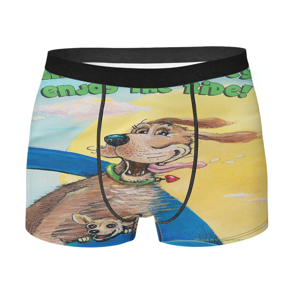 Gary Patterson Funny Dog Men's Boxer Briefs