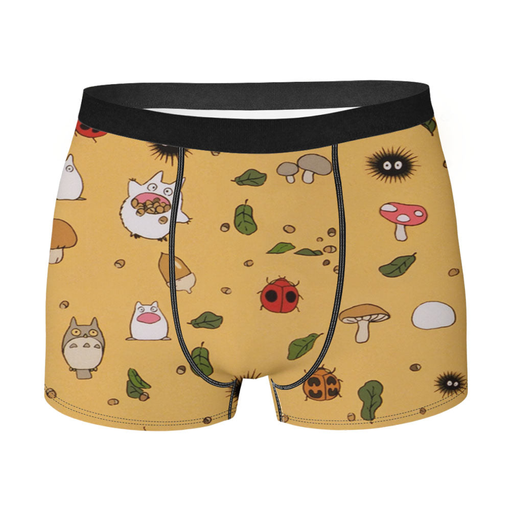 Ghibli Pattern Studio Men's Boxer Briefs