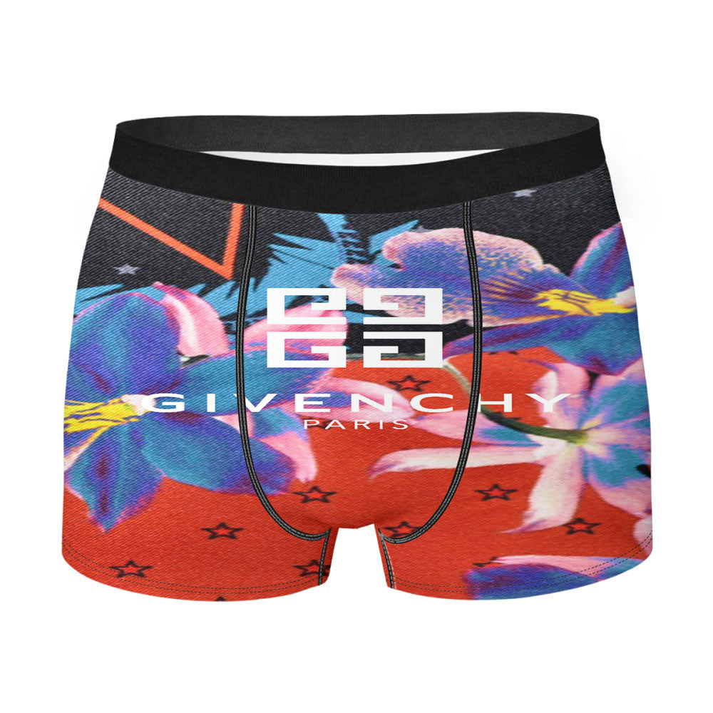 Givenchy Paris Scarf Red Star Men's Boxer Briefs