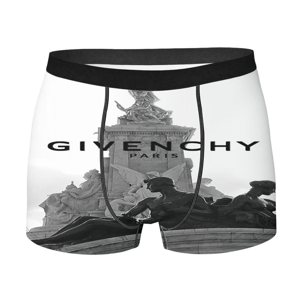 Givenchy Paris Statue Wallpaper Men's Boxer Briefs