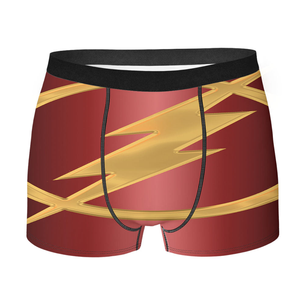 Gold Flash Logo Men's Boxer Briefs