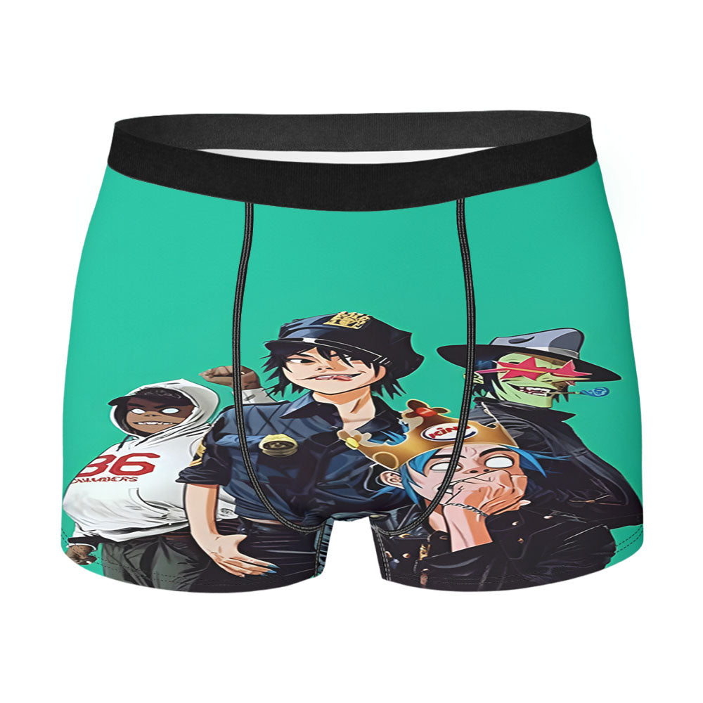 Gorillaz Band Men's Boxer Briefs