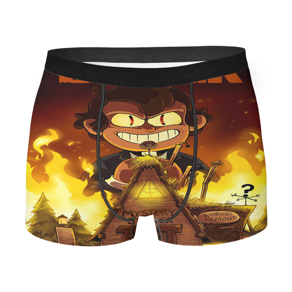 Gravity Falls 2 Bipper Men's Boxer Briefs