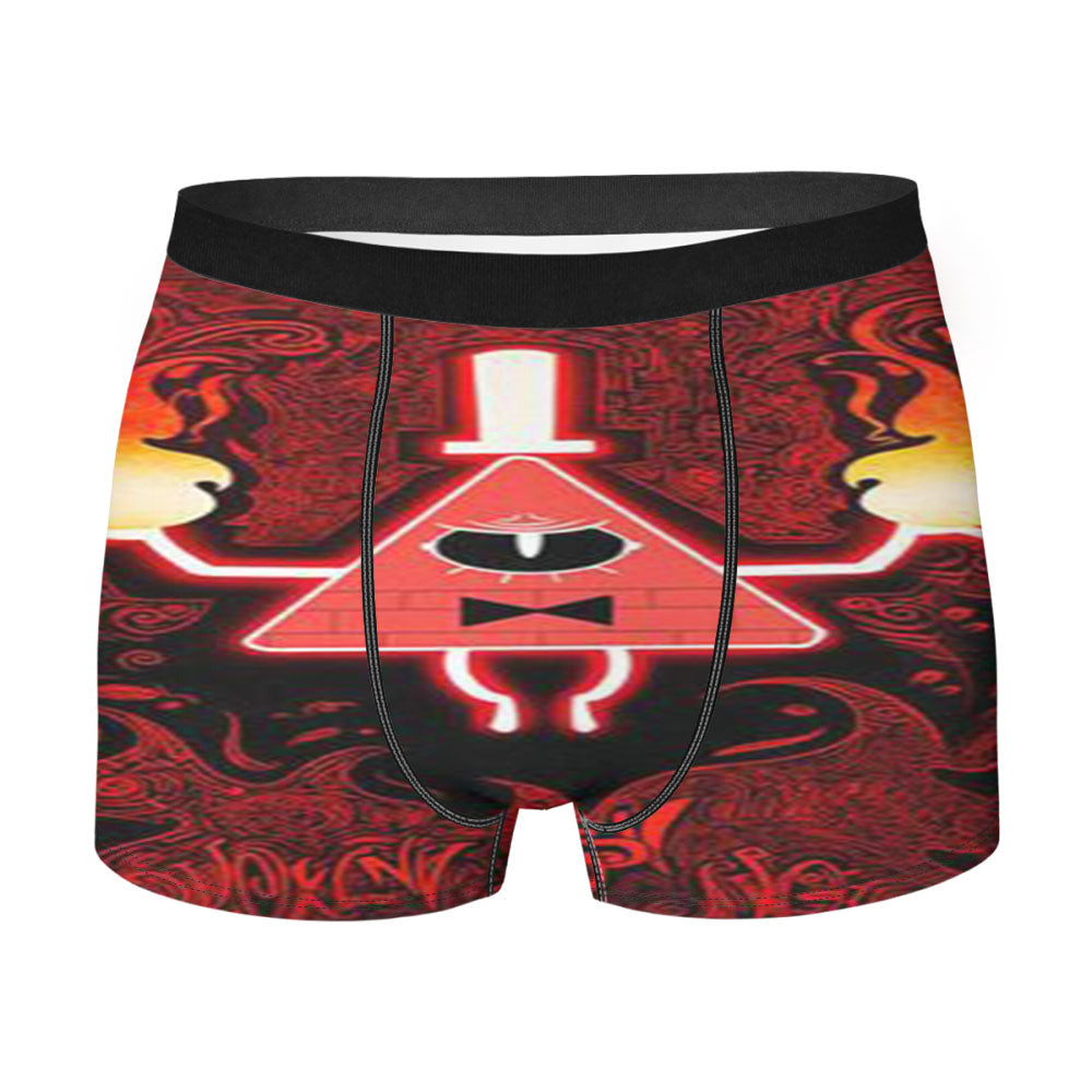 Gravity Falls Angry Bill Cipher Men's Boxer Briefs