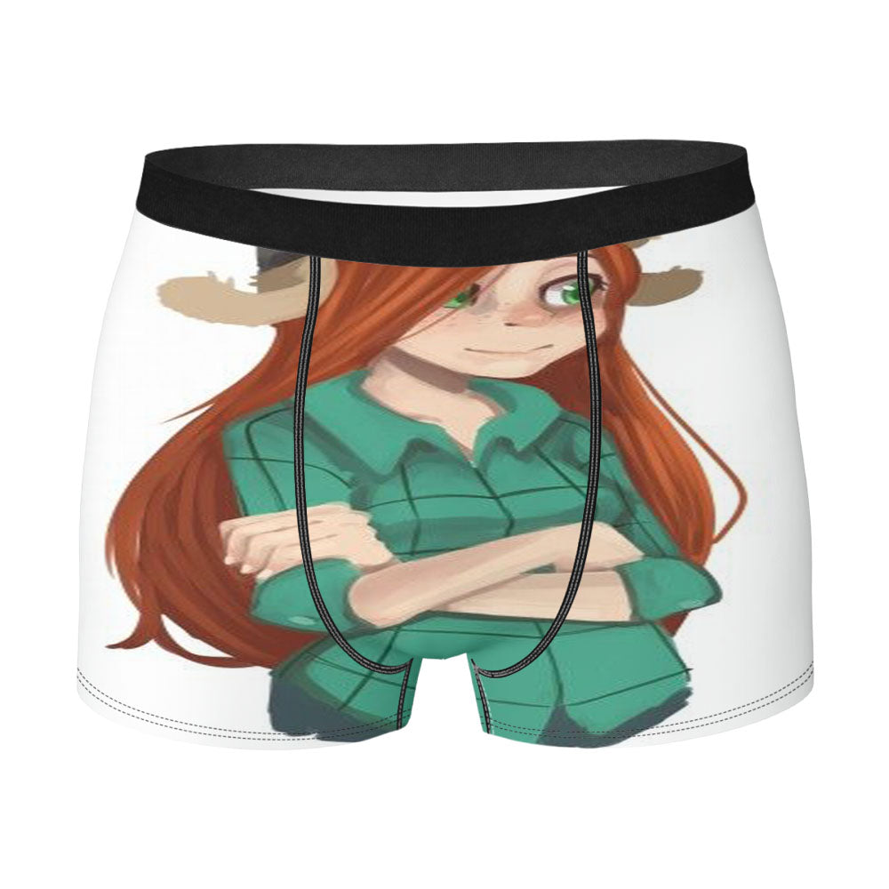 Gravity Falls Girl Hat Men's Boxer Briefs