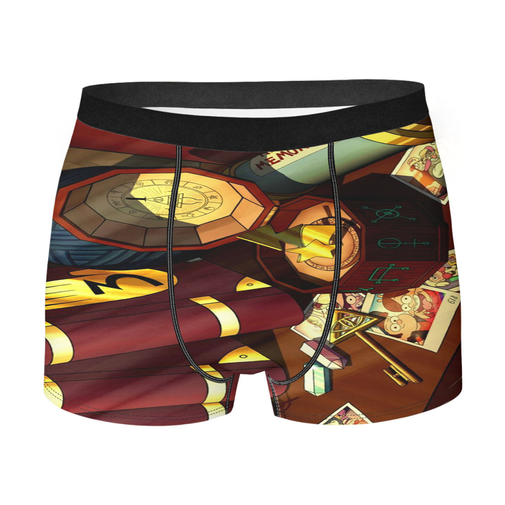 Gravity Falls Wallpaper Men's Boxer Briefs