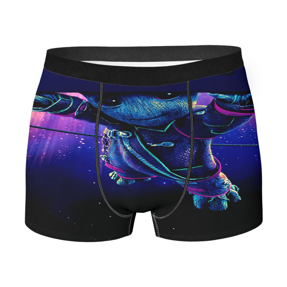 Groot Marvel Tapes Men's Boxer Briefs