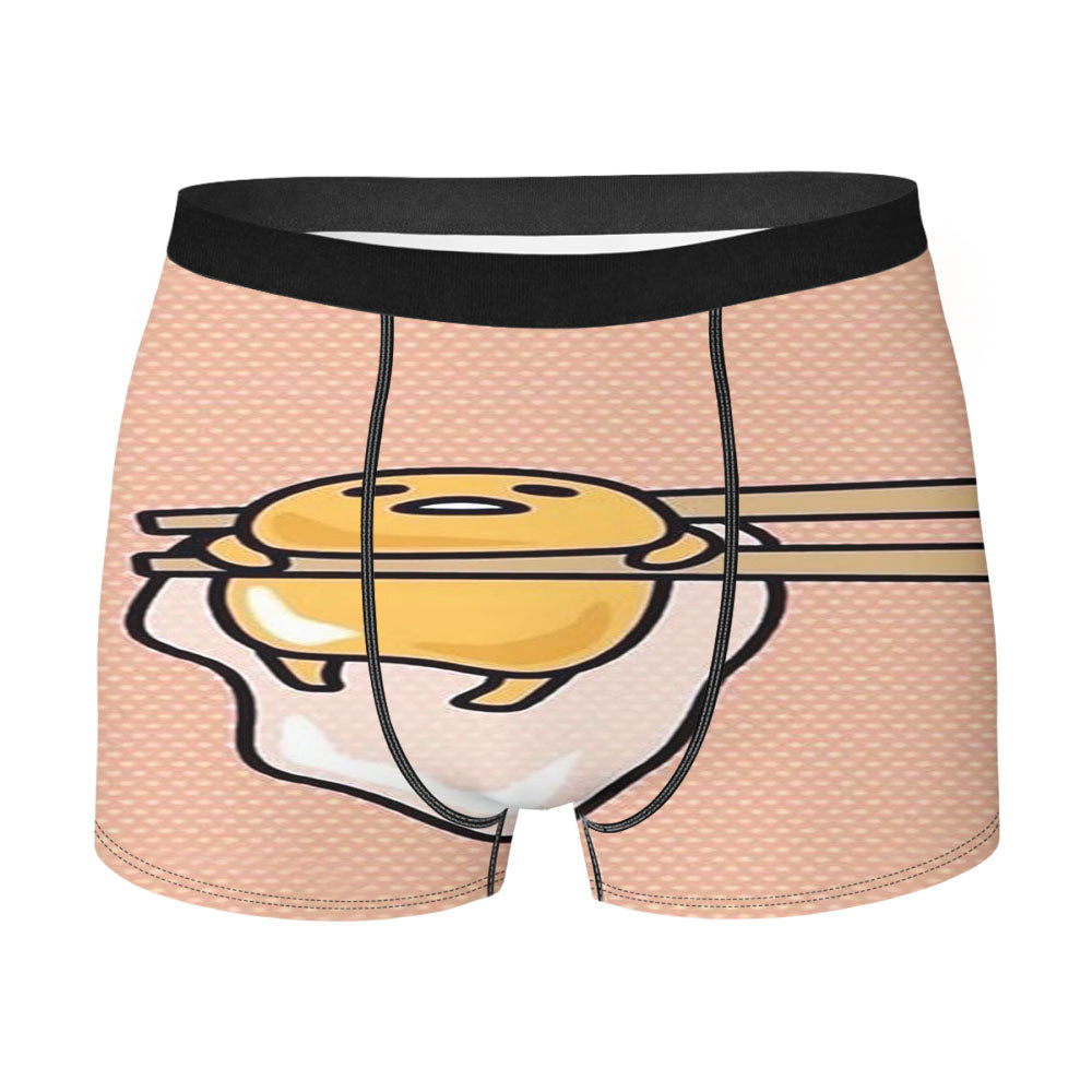 Gudetama Lazy Egg Cute 2 Men's Boxer Briefs