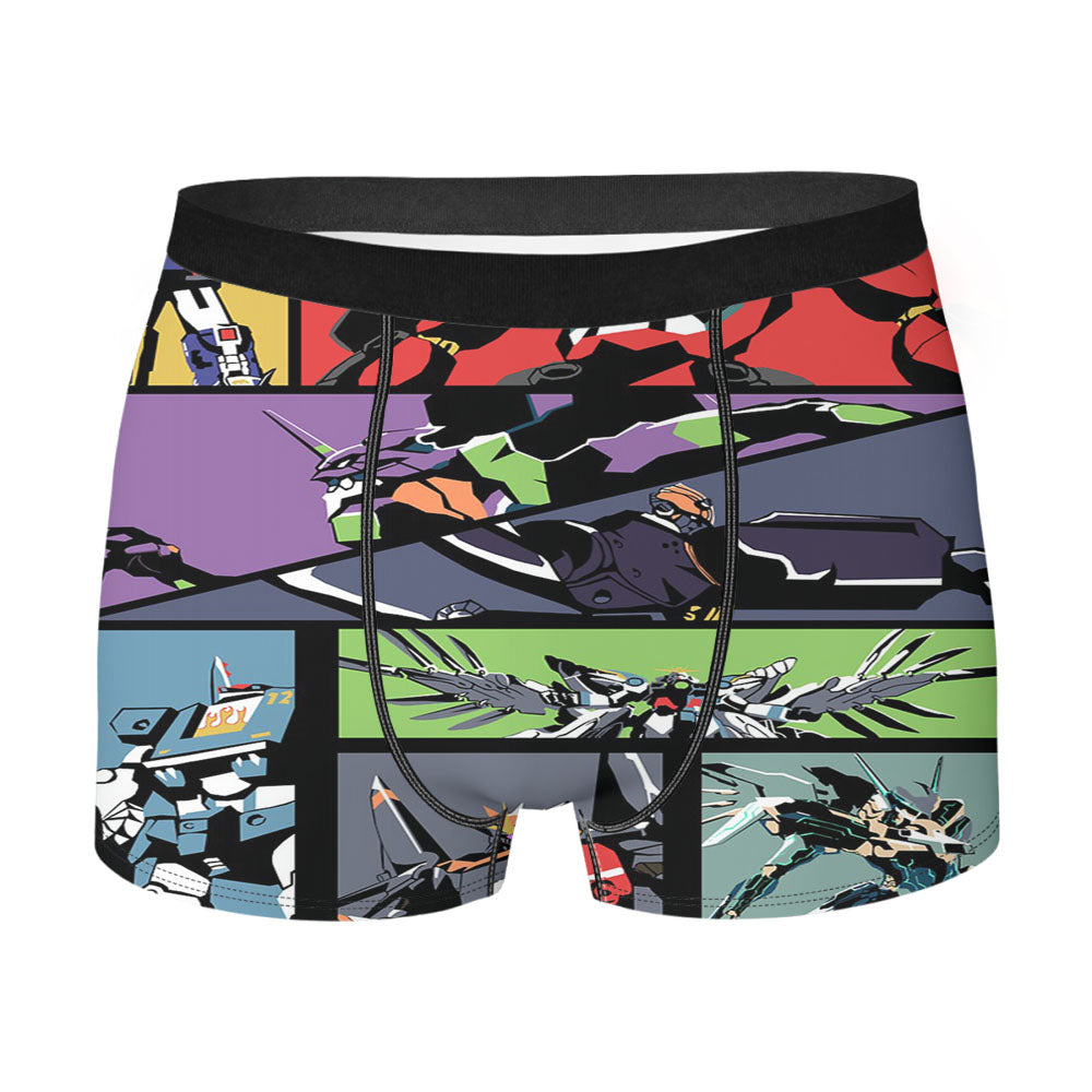 Gundam All Super Robots Men's Boxer Briefs