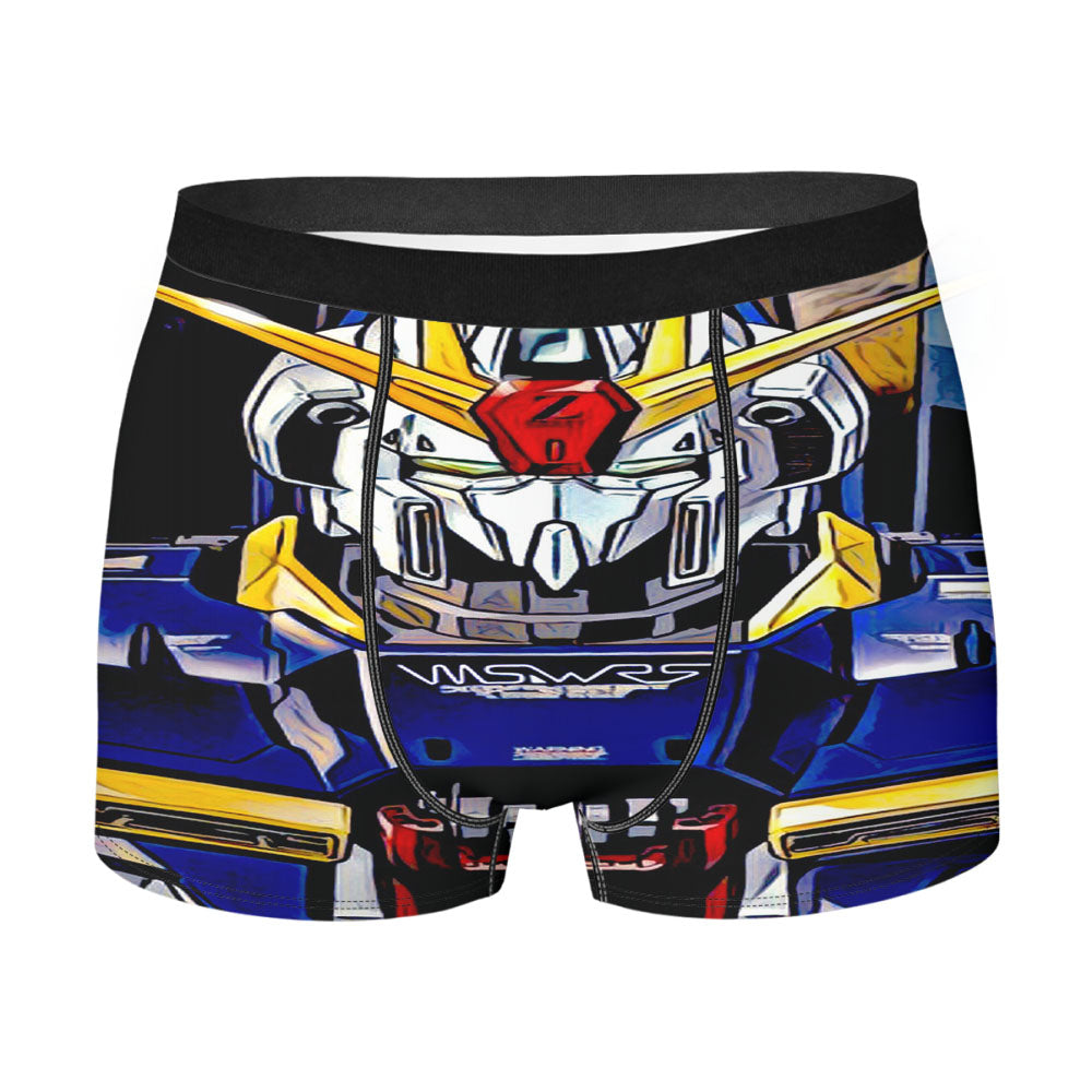 Gundam War Planet Men's Boxer Briefs