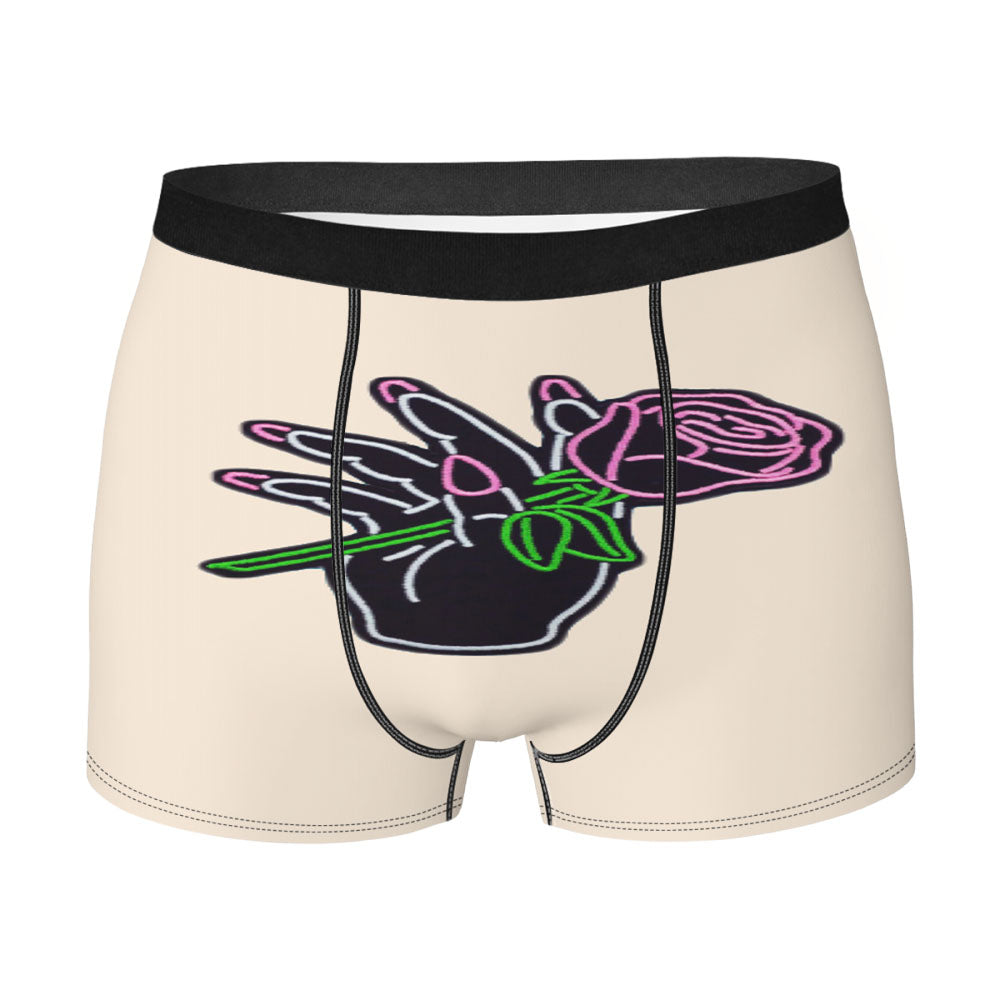 Hand Me The Flower Wallpaper Men's Boxer Briefs
