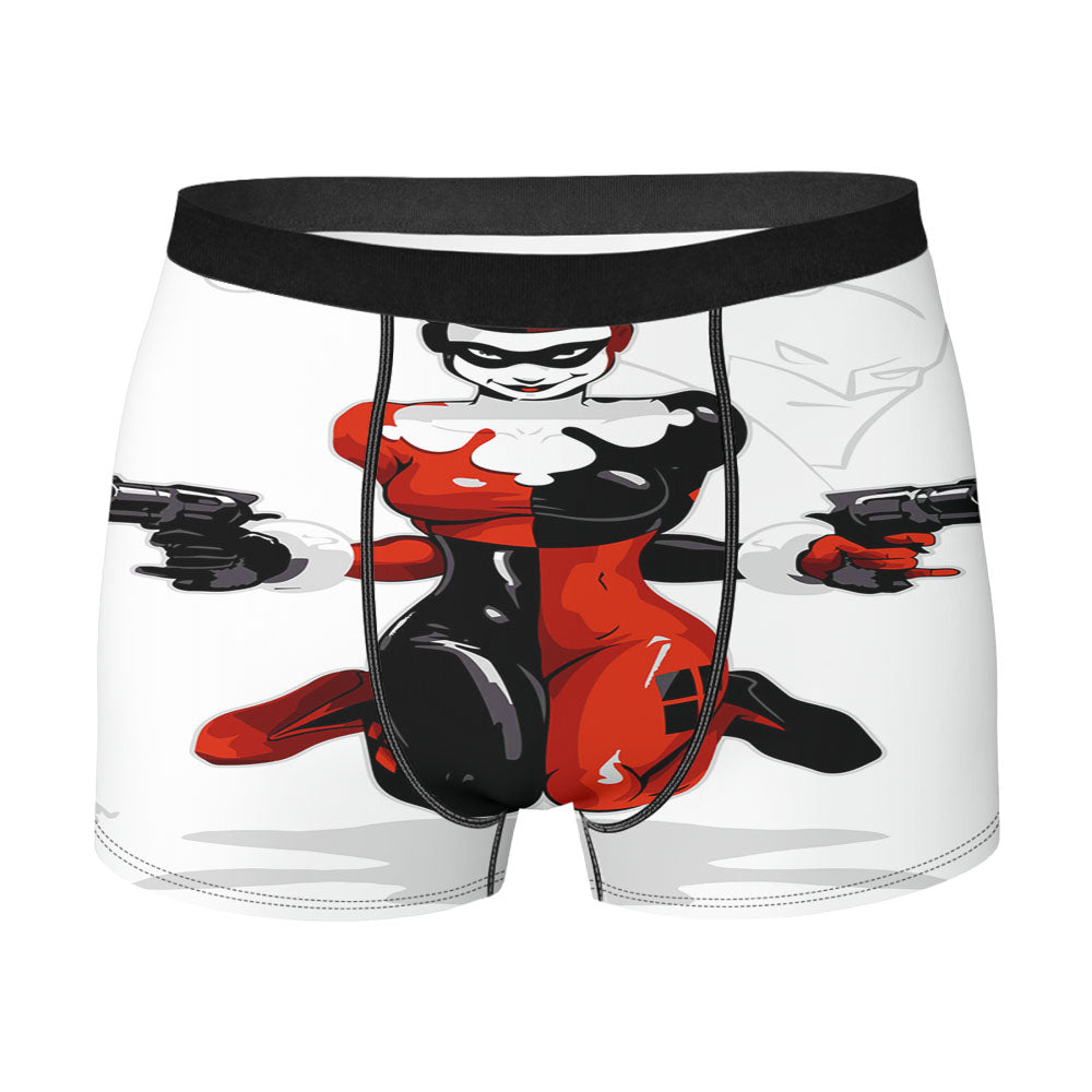 Harley Quinn Batman Villain Comic Men's Boxer Briefs
