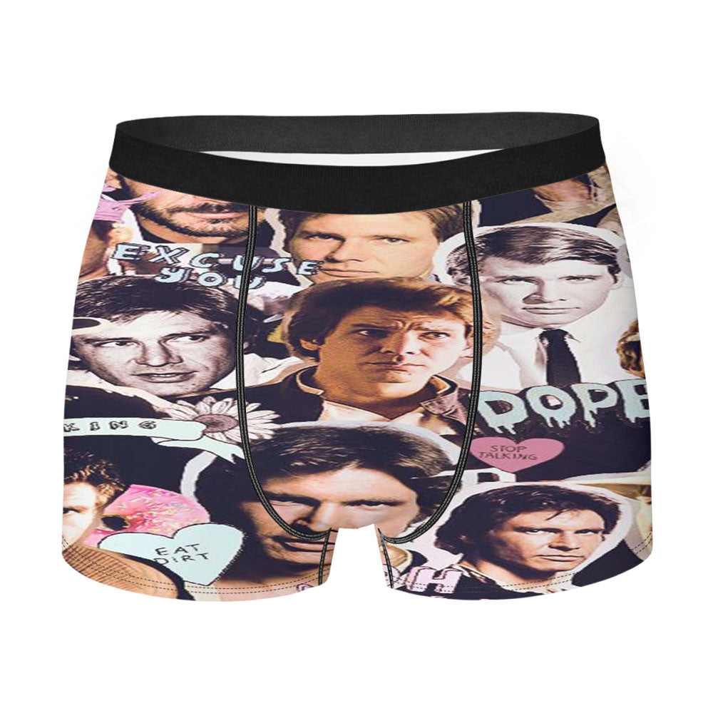 Harrison Ford Collage Men's Boxer Briefs