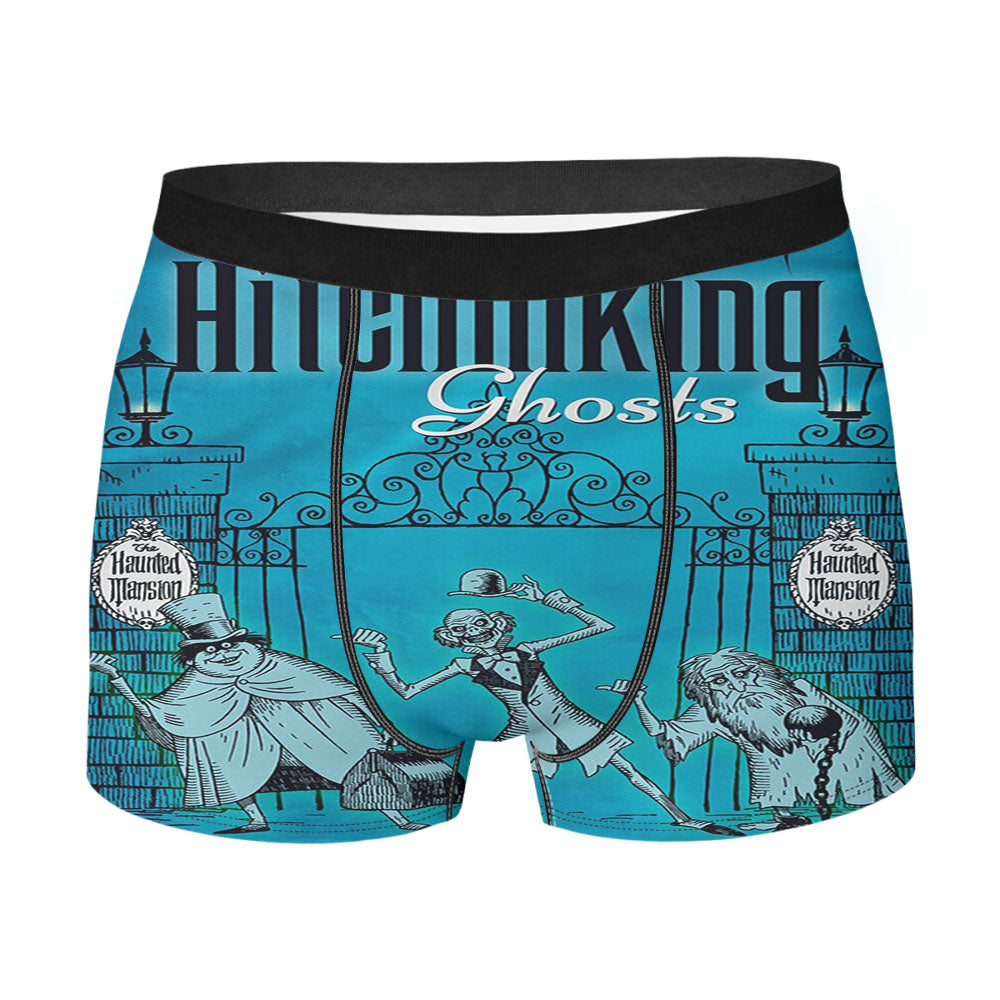 Haunted Mansion Hitchhiking Ghosts Men's Boxer Briefs