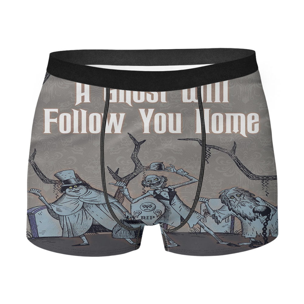 Haunted Mansion Hitchhiking Ghosts Halloween Men's Boxer Briefs