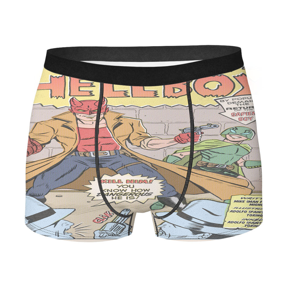 Hellboy Detective Men's Boxer Briefs