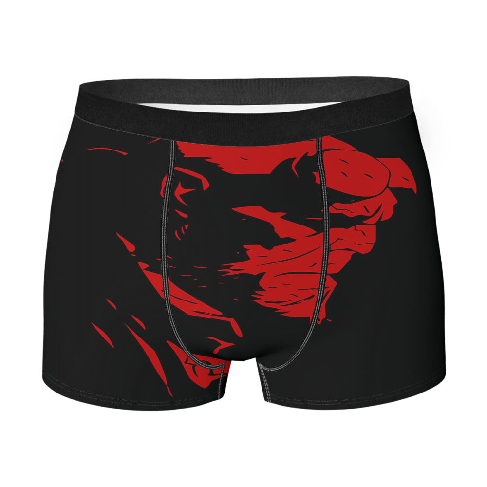 Hellboy Minimalistic Men's Boxer Briefs