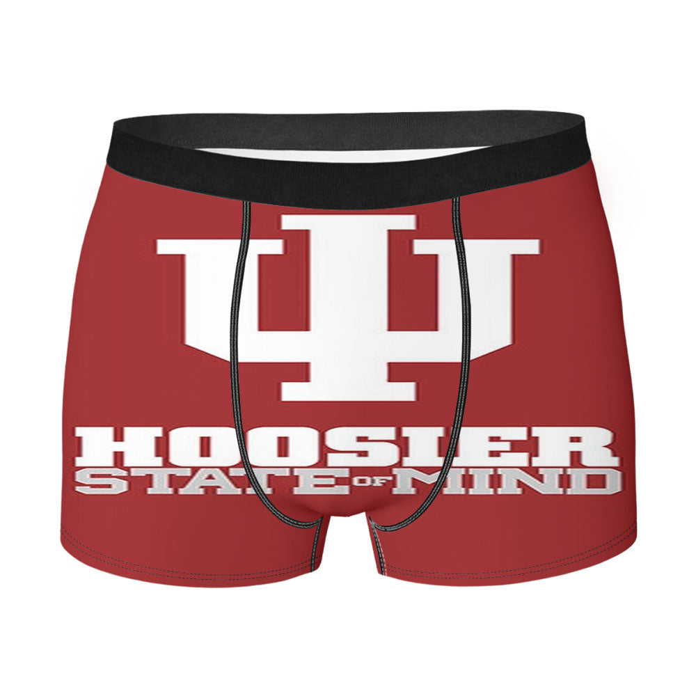 Hoosier State Of Mind Indiana 2 Men's Boxer Briefs