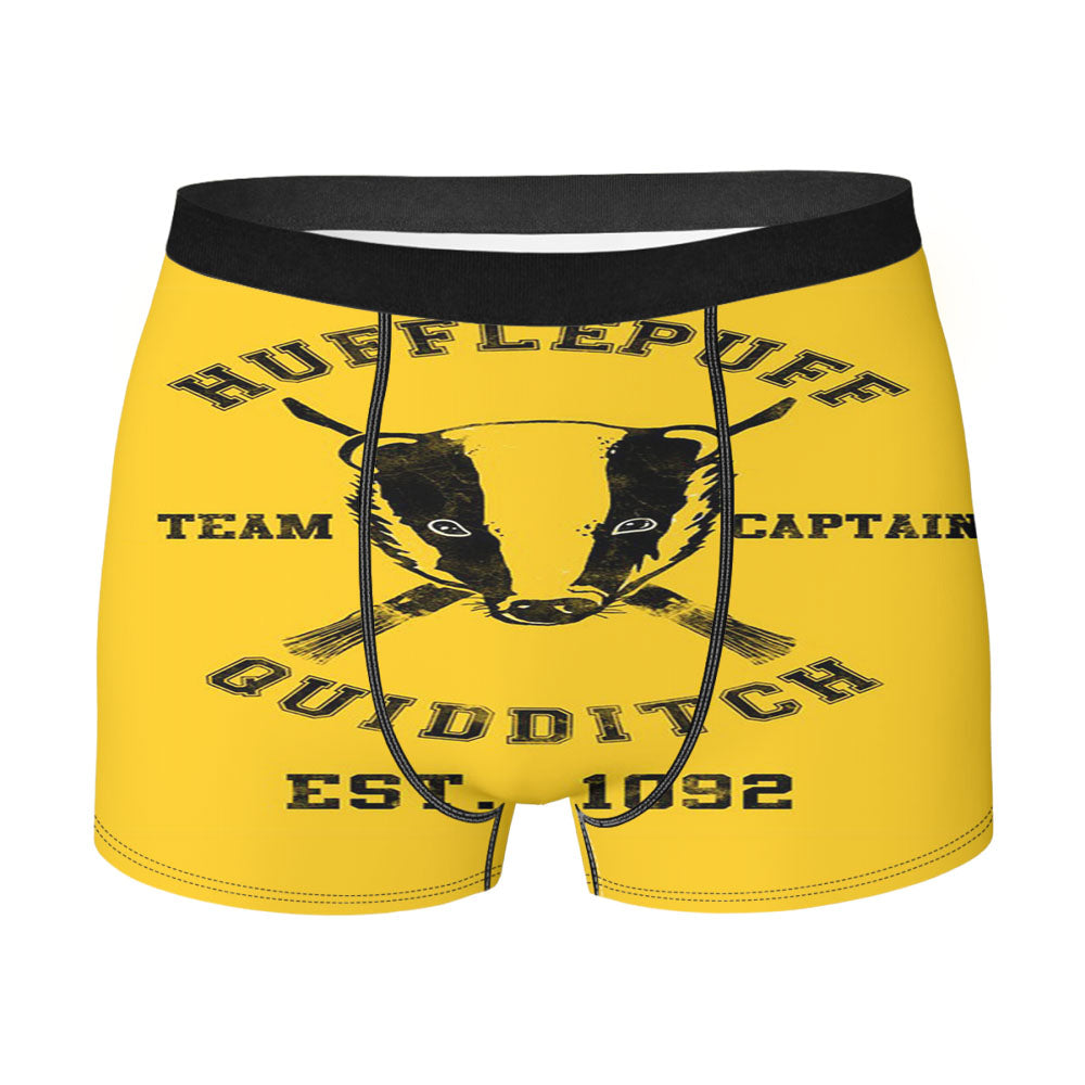 Hufflepuff Team Captain Quidditch Men's Boxer Briefs