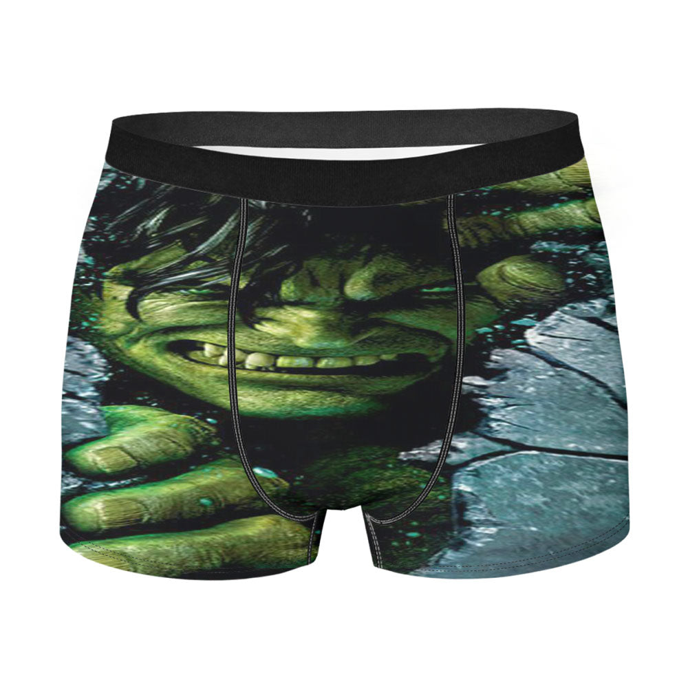 Hulk Crack The Case Men's Boxer Briefs
