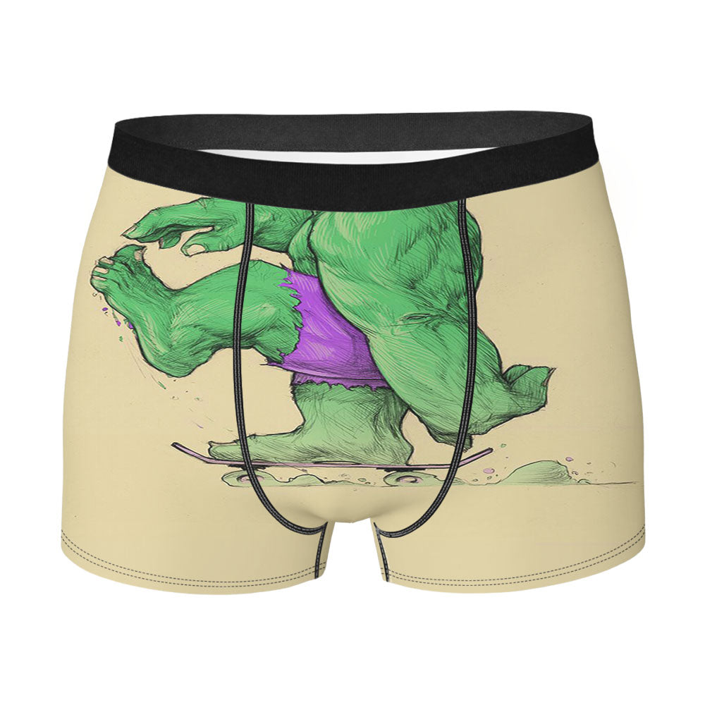 Hulk Screaming Had Men's Boxer Briefs