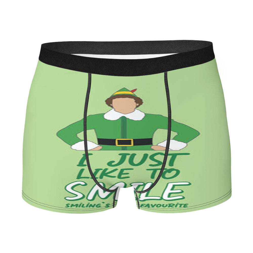 I Just Like To Smile Men's Boxer Briefs