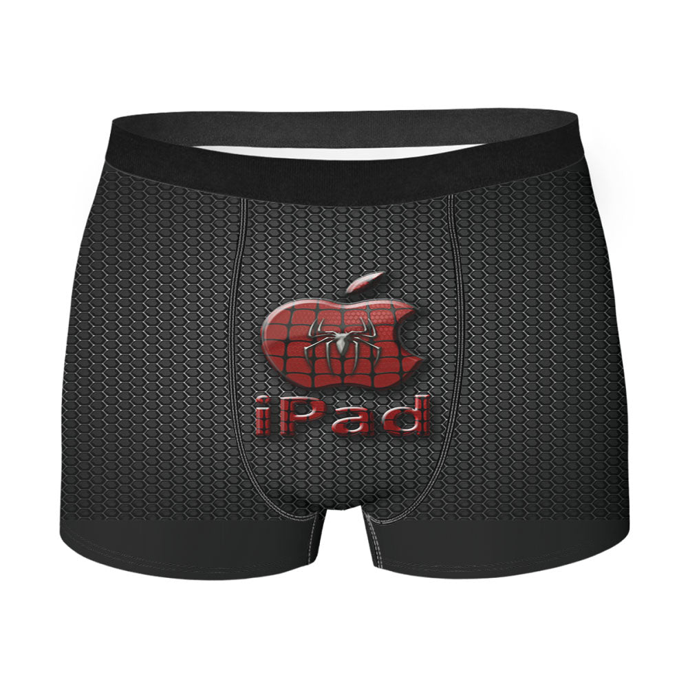 Ipad Wallpaper Apple Spider Men's Boxer Briefs