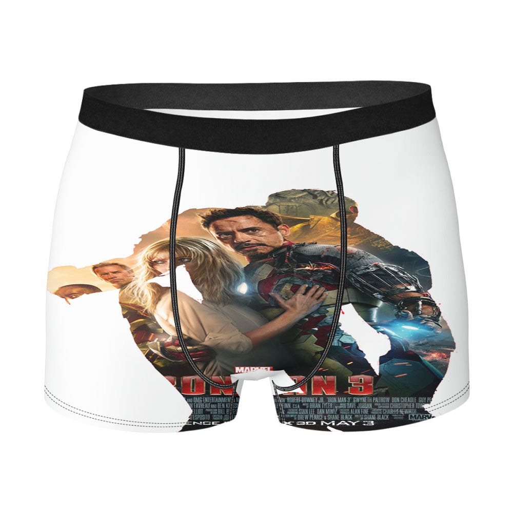Iron Man 3 Poster Men's Boxer Briefs
