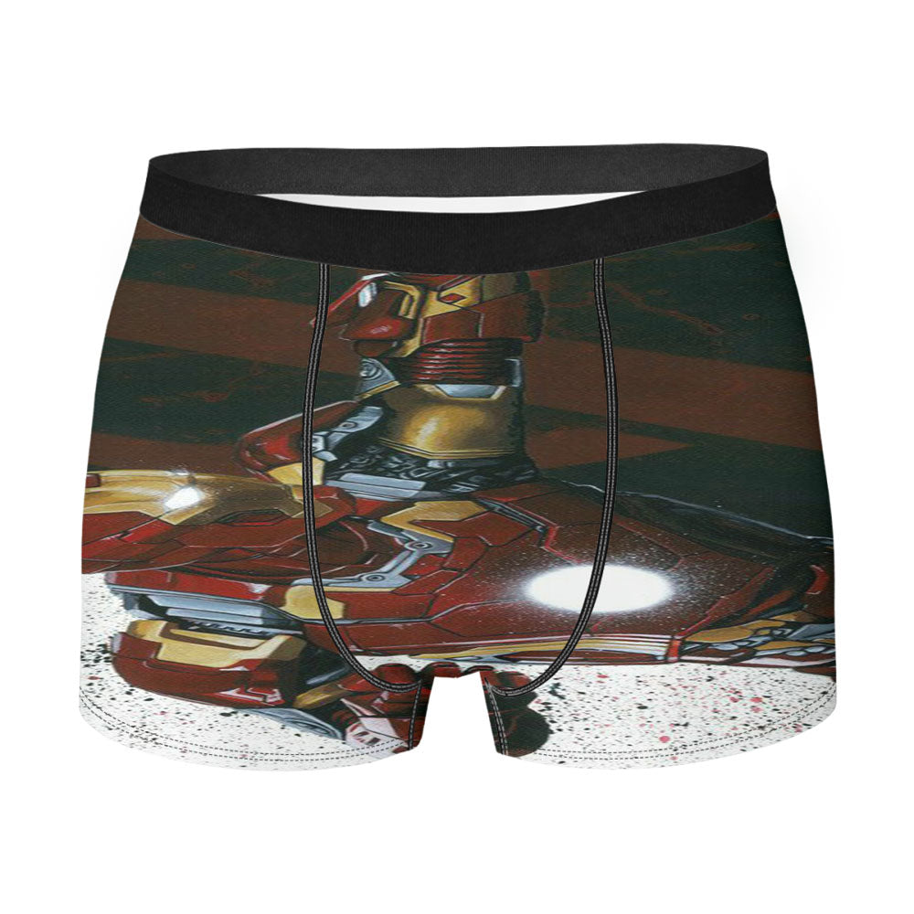 Iron Man Action Men's Boxer Briefs