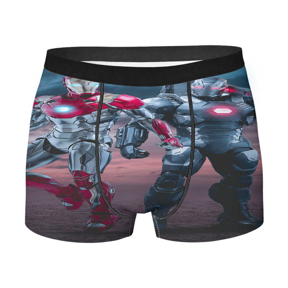 Iron Man And War Machine Men's Boxer Briefs