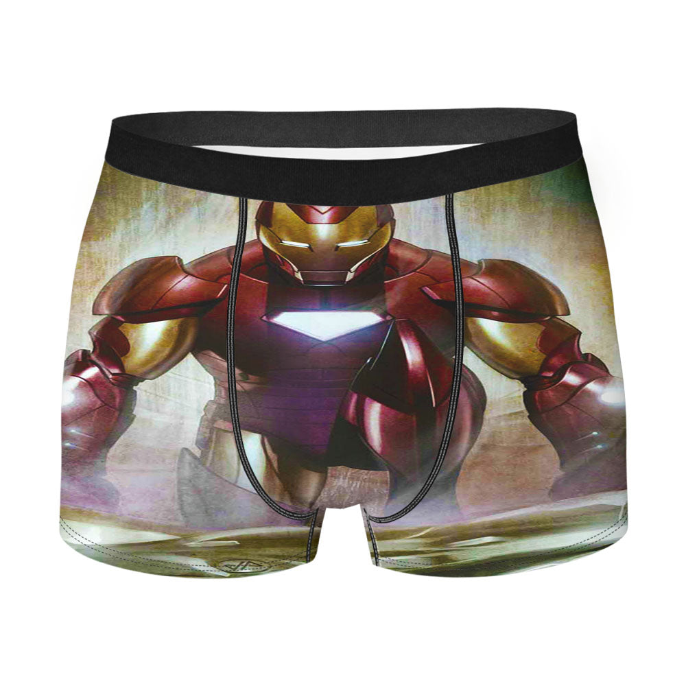 Iron Man Aura Comic Men's Boxer Briefs